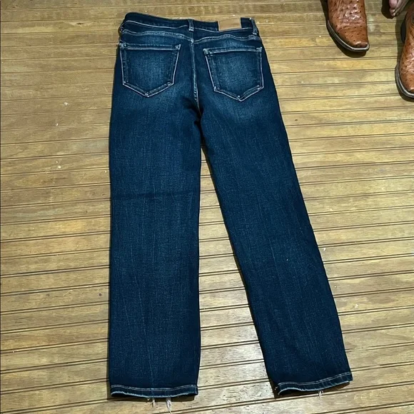 BKE Billie Denim Jeans in Deep Blue - Picture 4 of 4
